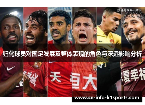 归化球员对国足发展及整体表现的角色与深远影响分析 归化球员对国足发展及整体表现的角色与深远影响分析