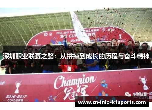 深圳职业联赛之路:从拼搏到成长的历程与奋斗精神 深圳职业联赛之路:从拼搏到成长的历程与奋斗精神